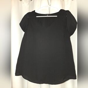 Haute Monde Black Blouse